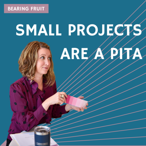 Small Projects are a PITA
