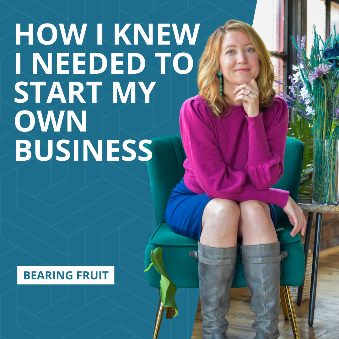 How I Knew I Needed To Start My Own Business