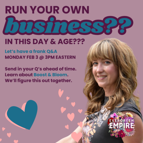 Run your own business?? In this day and age???